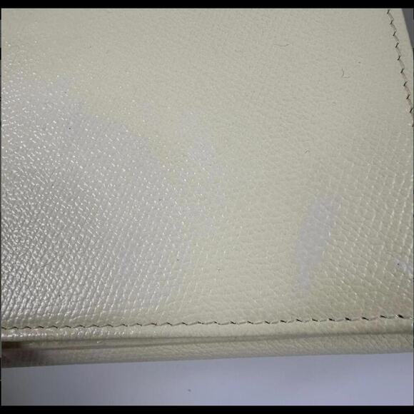 CHANEL Pale Yellow Leather CC Vintage Long Wallet 9728895 (CCXX150) - Picture 4 of 16